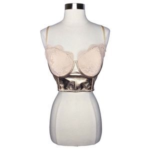 Victoria’s Secret Dream Angels Rose Gold Bra / Bustier - Size 36D